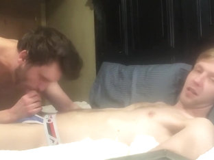 Partying and fucking around with a buddy