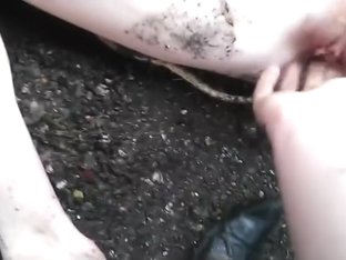 Large Titted Dilettante Plays With Her Juicy Twat