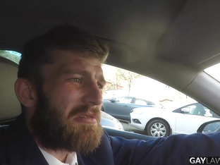 GAYLAWOFFICE Turned Gay Jake Mills Dicked In Raw Threesome