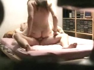 Bouncing on my rock hard cock