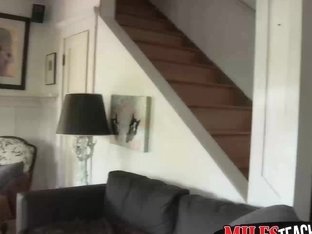 Horny stepmom Vanilla teaches teens how to fuck properly