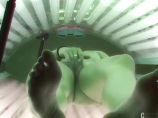 Sunbed Masturbation Session 11