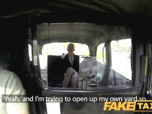 Faketaxi: Delightful Blond In Sex Bribe