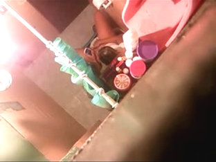 Sis Caught Masturbating On The Toilet