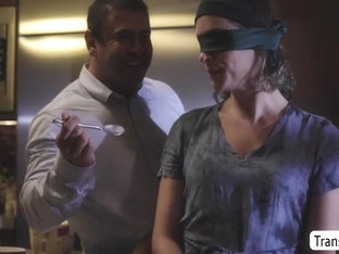 Tbabe Janie Blade Does A Mess On The Kitchen With Her Husband