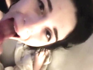 Guy Strokes His Cock and Has it Sucked on