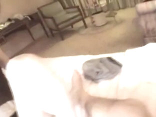 Japanese crossdresser handjob and cumshot