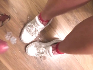Cum On Cute Feet + Shoes Cumpilation Chucks Converse Boots Snealers Cumshot