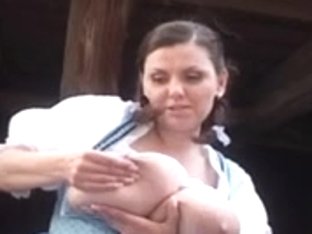 Milena & her awesome mega-huge tits!