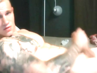 Cam Handsome Blond Shoots Furiously His Cum