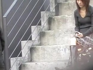 Dreamy breathtaking Japanese girl getting pulled into sharking affair