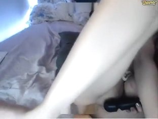 Siswet19. Afternoon masturbation with dildo in ass