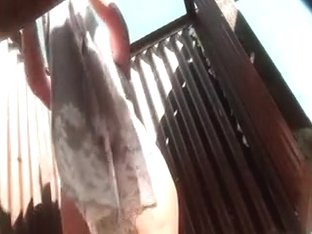 Gals changing at the Beach