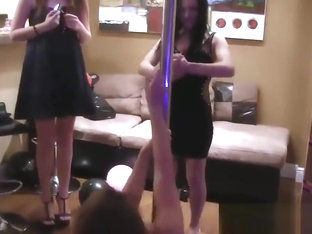 Teen Slut Gets Fucked By Stripper On Her Bachelorette Party