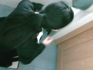 Asain bunnies captured on a squat toilet spy cams