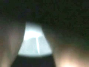 Fancy white panties caught in an upskirt spy cam shot