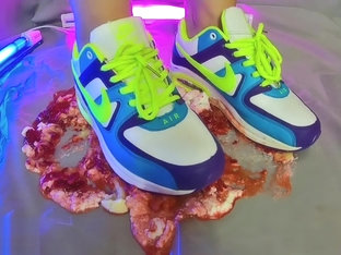 Crush Fetish Food In Nike Air Max