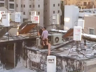 Israeli Public Roof Fuck