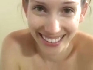 She rides a sybian and sucks you pov