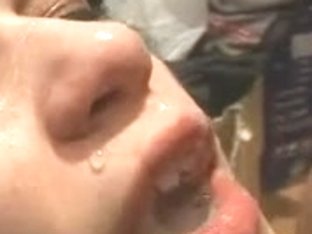 Want To be pornstar doesn't like cum on her face