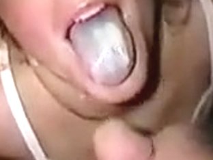 Blonde Sucks A Ding-dong And Acquires A Cum Shot In The Face