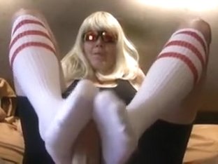 Mother I'd Like To Fuck Sexi Sockjob Footjob