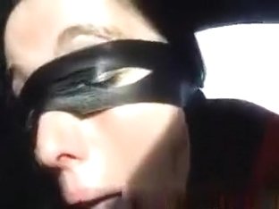 Masked Spanish Zorro Girl With Ugly Teeth Crazy Blowjob And Missionary Sex In The Car