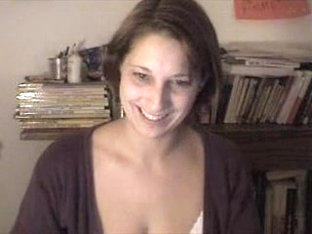 Amateur Web Camera - Black Brown Disrobes Down To Panties