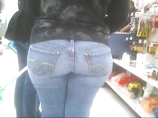 Walmart Tight Jeans Ass Booty