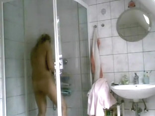Catching Her Masturbate In The Shower