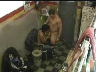 Babe Gets Fucked In A Tire Shop And It's All On A Hidden Cam