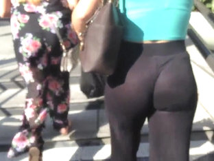 See Thru- Amazing Ass Sheer Pants Thong