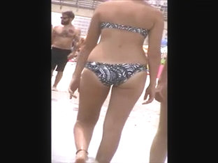 Slow Motion Beach Pawg Ass Spy 63