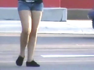 Candid Ass In Short Tight Shorts 4