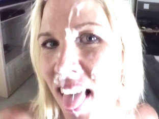 Cum Facial For My Cumslut