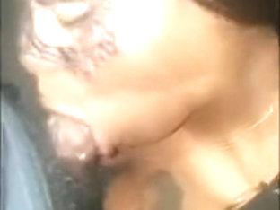 Ebony Head With Cumshot