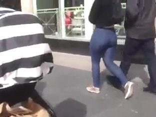 Big Booty Walking In Public
