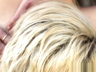 Girls Out West - Young Lesbian Blondies Laneway Fingering