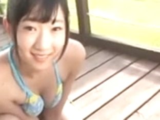 Softcore Oriental Small Legal Age Teenager Bikini Swimsuit