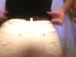Big Soaked Ass MILF In White Jeans