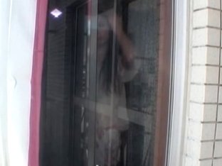 My voyeur cam made an awesome scene through the window