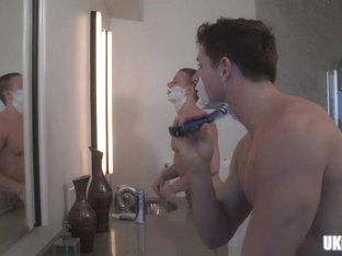 Muscle gay anal sex with cumshot