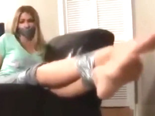 Sweatpants Tape Gag