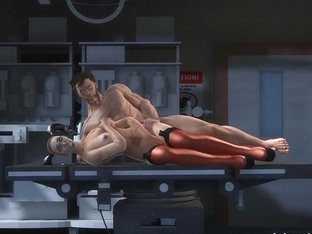 Wolverine And Harley Quinn - Naughty Anal Action