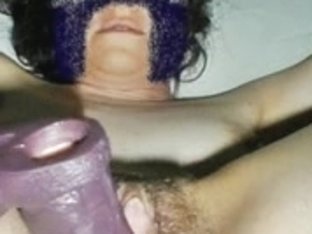 Pussy Drilled Hard With Cucumber