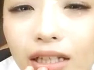 Japanese Slut Loves Cum