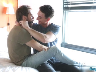 Big dick gay anal sex and facial