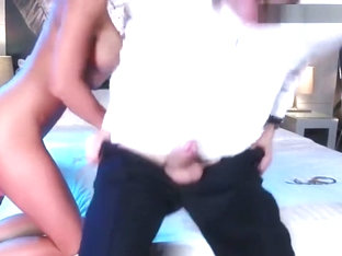 Big White Cock Made Her Squirt