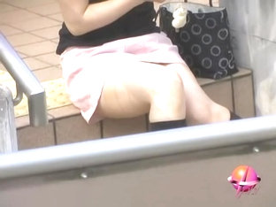 Slutty Japanese chick receiving sharking gift from some creative bloke