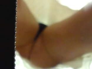 Upskirt Uf Photographer 2(black Thong)